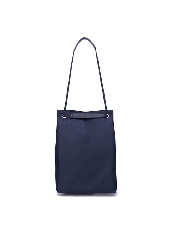For Apple Macbook Shoulder / Handheld / Messenger Computer Bag, Size: Small(Navy)