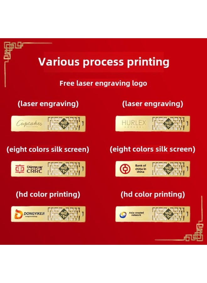 Chinese Style U Disk Creative Metal Vintage Copper Gift High Speed 3.0 Large Capacity U Disk Antique Engraving Window U Disk-Color:Auspicious Clouds-Capacity:3.0-128GB  - Image 4
