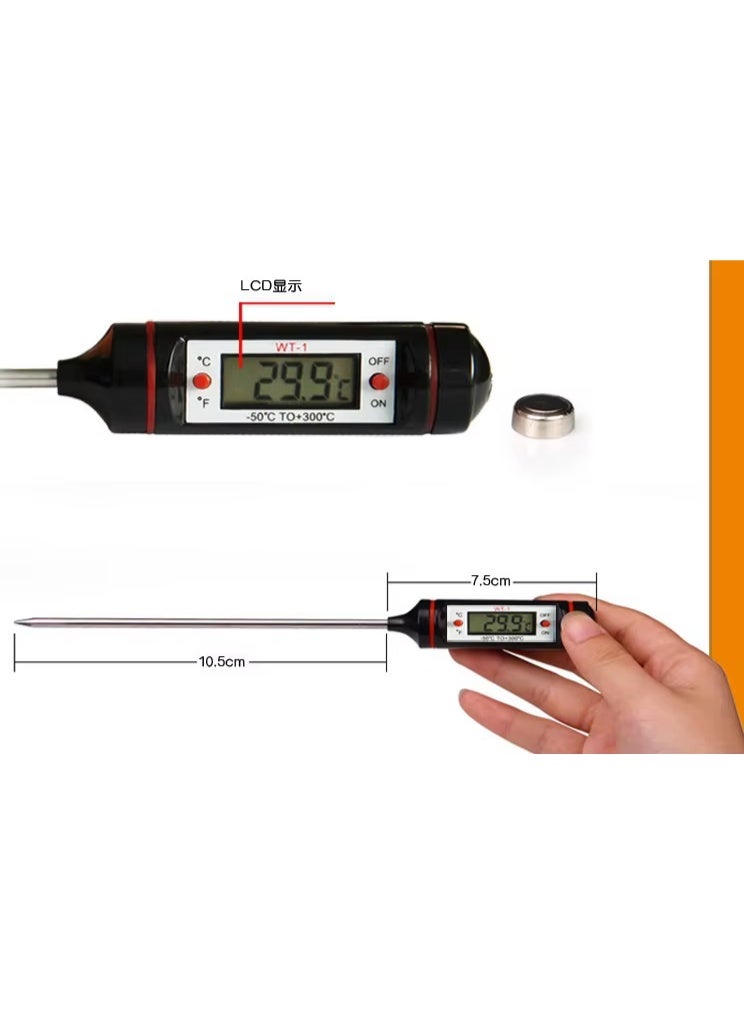 Digital Food Thermometer - battery included - Image 2