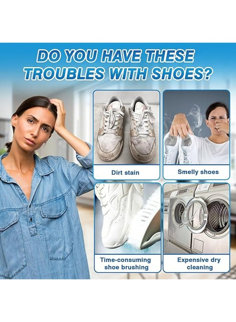 هومتوبس قائمة المنتجات ذات الصلة رغوة منظف الأحذية البيضاء , رغوة السطحية تزيل البقع بسرعة , رغوة رذاذ تنظيف الأحذية , تبييض قماش الأحذية , تبييض وحواف الأحذية المصفرة (200ml) - Image 2