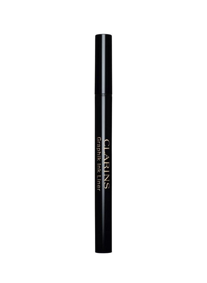 CLARINS Graphik Ink Liquid Eyeliner ; Intensely Pigmented And Highly Precise ; Felt Tip Applicator ; Intense Black Color With A Luminous Finish ; Quickdrying Longwearing And Transferproof ;0.01 Oz  - Image 3