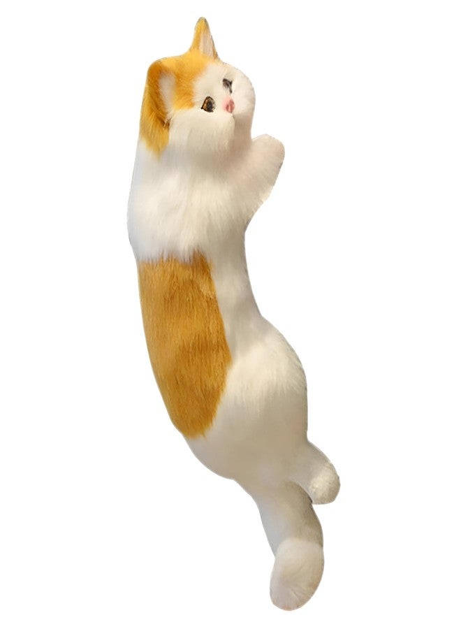 Tickles Cat Soft Stuffed Plush Animal Toy for Kids Boys & Girls Birthday Gifts (Size: 30 cm Color: Brown & White) - Image 3