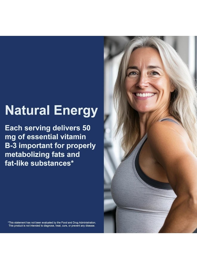 Carlson Niacin 50 mg Tablets for Men and Women - Image 5