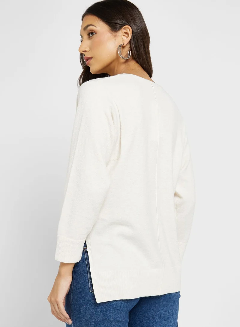 French Connection V-Neck Knitted Jumper