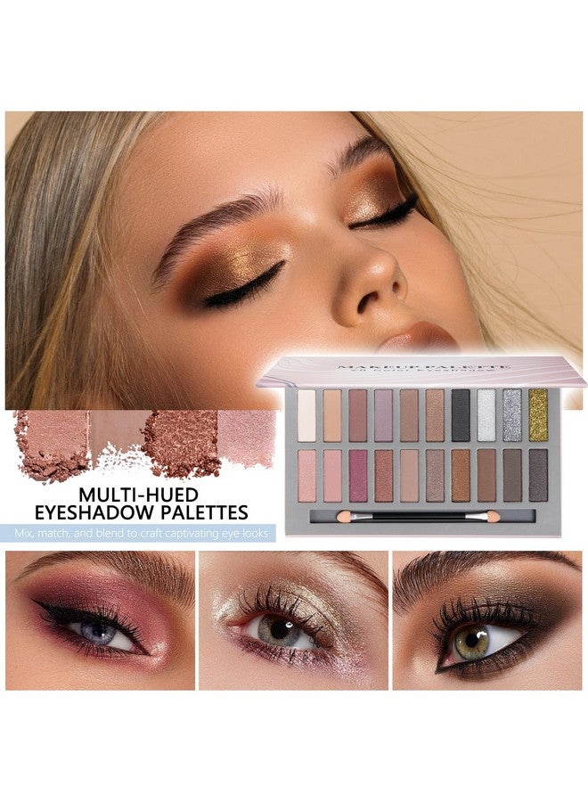 LAZORA Makeup Kit For Women All In One Makeup Sets Makeup Kit For Women Full Kit Teens Makeup Essential Bundle Include 20 Color Eyeshadow Palette Set - Image 3