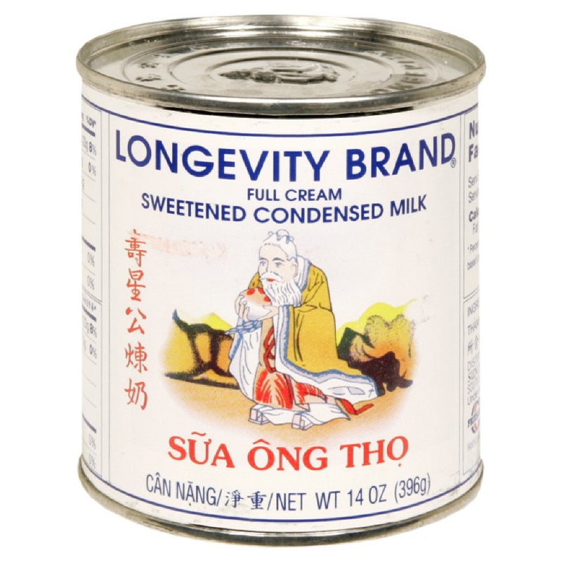 Longevity Sweetened Condensed Milk, 14-Ounce (Pack of 4) - Image 1