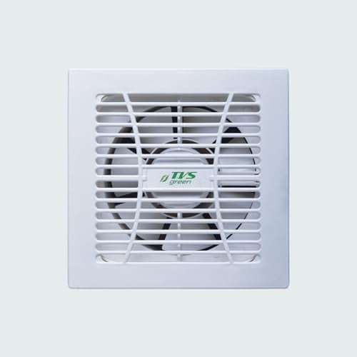 TVS GREEN Ventico RV Ventilation Fan 135mm | Silent Operation | High Suction 240 m³/hr | Rust Proof ABS Plastic Body | Lightweight Design | Energy Saving | White | 3-year Warranty - Image 1