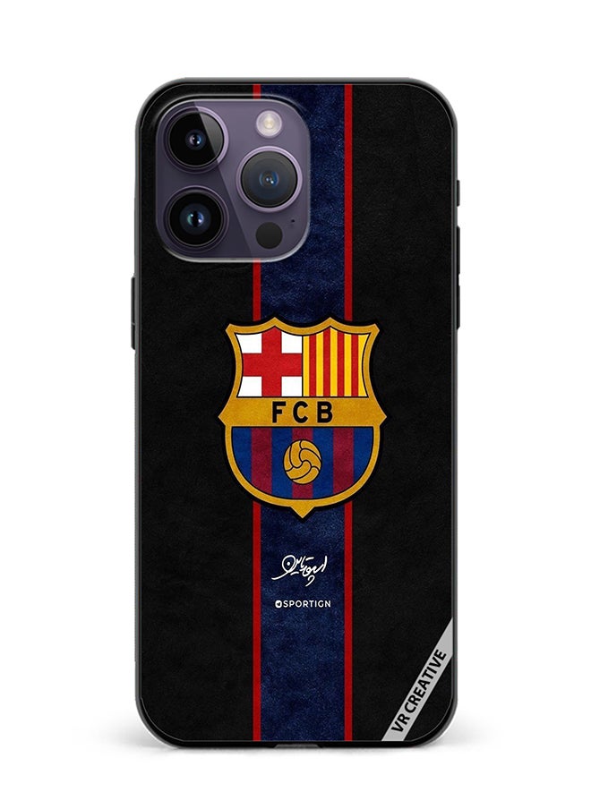 VR CREATIVE - Protective Case Cover For Apple iPhone 15 Pro Fcb Design Multicolour - Image 1