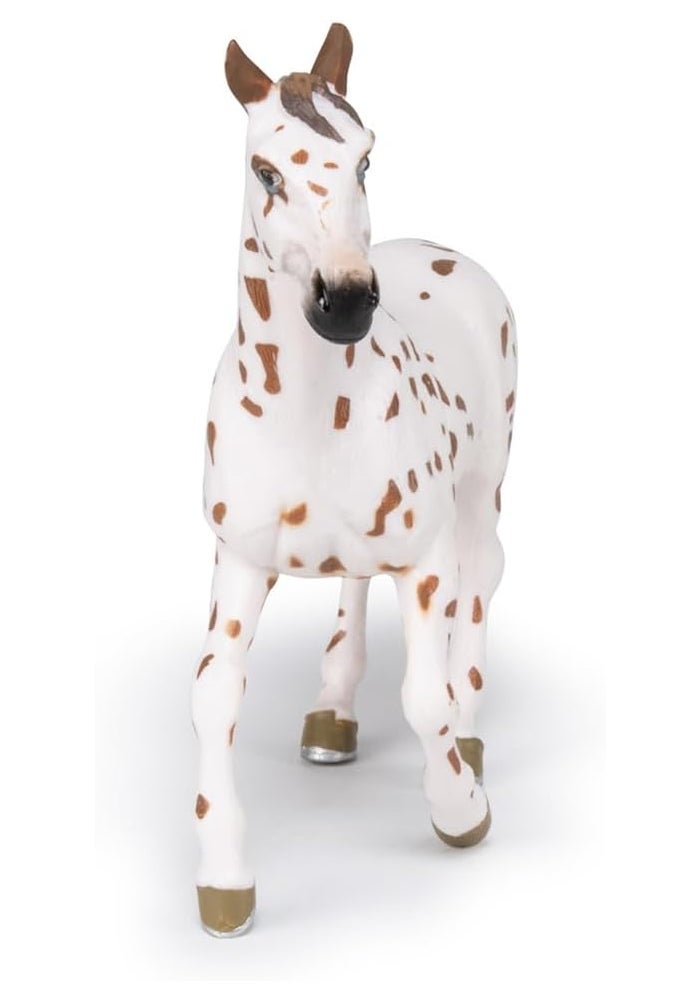Papo 51509 Brown Appaloosa Mare Figurine - Realistic Horses, Foals, and Ponies Toy - Image 4
