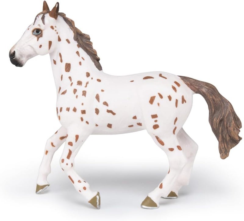 Papo 51509 Brown Appaloosa Mare Figurine - Realistic Horses, Foals, and Ponies Toy - Image 2