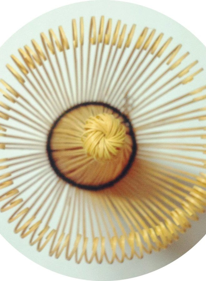 ZENRC Handcrafted Golden Bamboo Matcha Whisk, Traditional Japanese Chasen Matcha Stirrer -Bamboo Whisk Made from Durable and Sustainable Organic Bamboo - Image 3