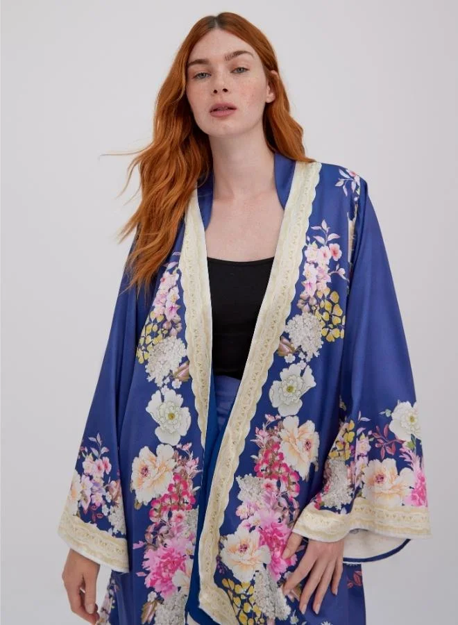 Raishma Amora Blue Kimono