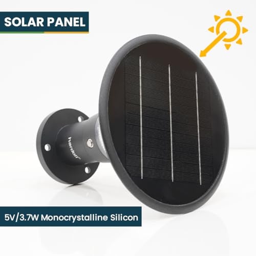 hardoll Solar Gate & Garden Outdoor Lights for Home 8800mAh Battery, IP65 Waterproof, 64 LEDs, 3 Color Modes (Warm/Cool/Neutral), Remote Controlled, Round Shaped Pillar Lamps (Pack of 1) - Image 2