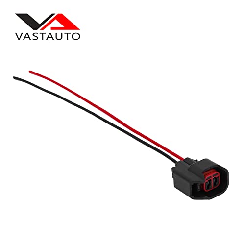 VASTAUTO Fuel Injector Pigtail Connector Plug Wire EV6 EV14 Fit for Ford F-150 F-250 Crown Victoria Mustang Pigtail Harness (8 Pcs) - Image 5