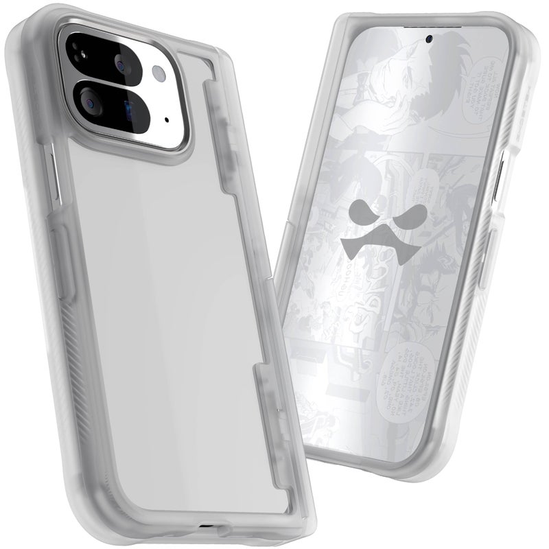 Ghostek Covert Clear Pixel 10 Pro Fold Case with Built-in Kickstand and Full Hinge Protection Designed for 2025 Google Pixel10 Pro Fold (8") (Clear Matte) - Image 2