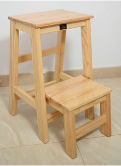 Generic Ladder chair made of the finest natural wood. It can be used as a chair, table, or ladder.  - Image 1