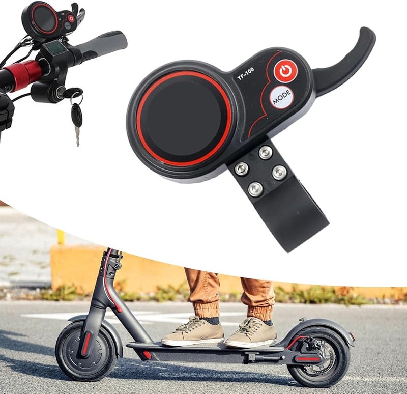 Electric Scooter Dashboard Speed Controller Grip Throttle Covers Set Instrument Color - Image 3