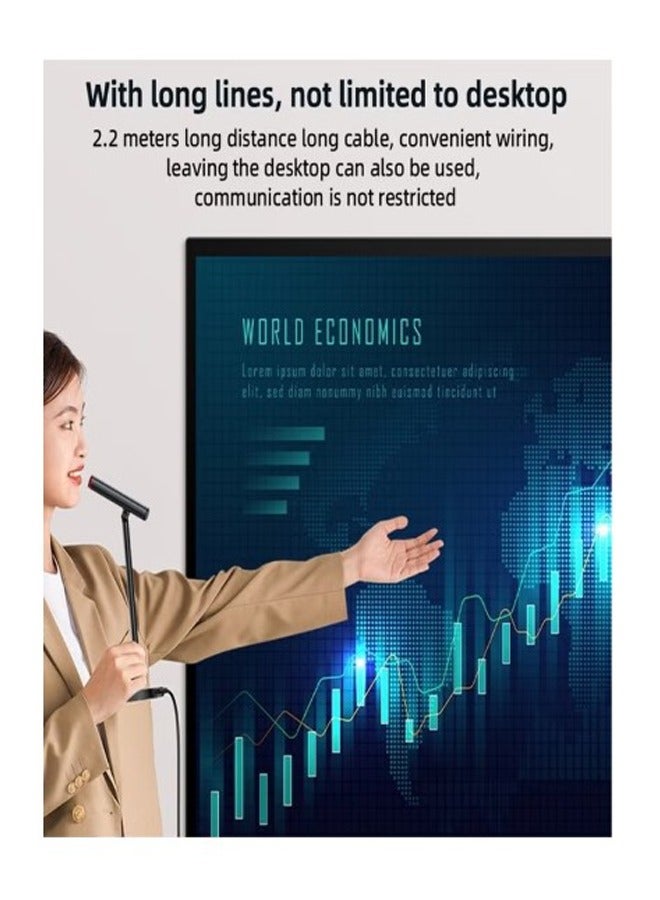 يسيدو YESIDO KR18 ميكروفون إلغاء الضوضاء USB متعدد الاتجاهات 360 درجة - Image 4