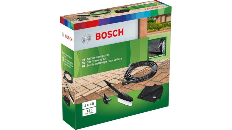 Bosch Car Cleaning Kit 135 Bar Pressure Washer Accessory