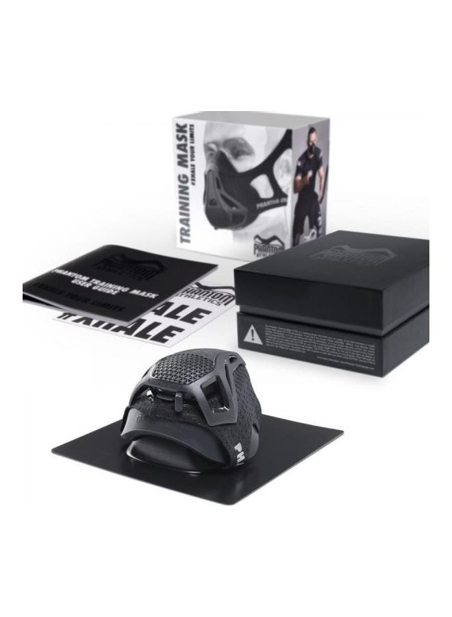 فانتوم قناع تدريب - أسود - حجم كبير - Image 2