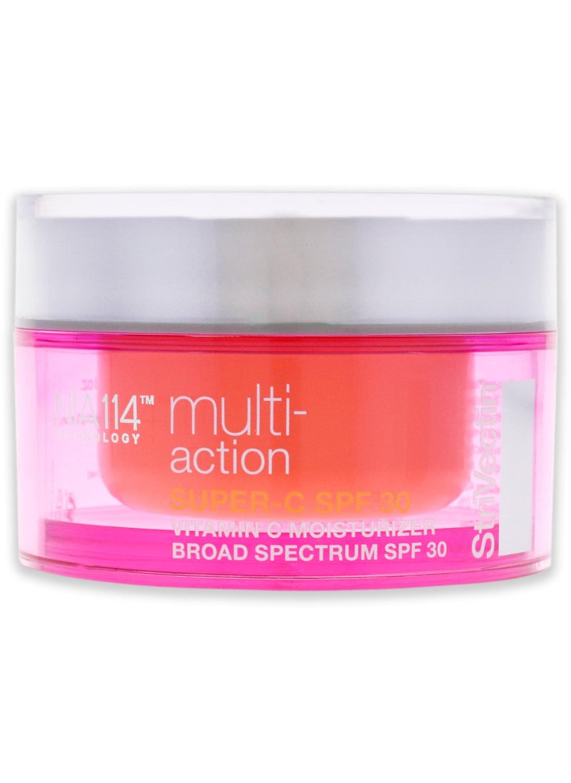 Strivectin - StriVectin Multi-Action Super-C SPF 30 Vitamin C Moisturizer and Daily Sunscreen for Brightening and Smoothing Fine Lines, 1.7 Fl Oz - Image 1