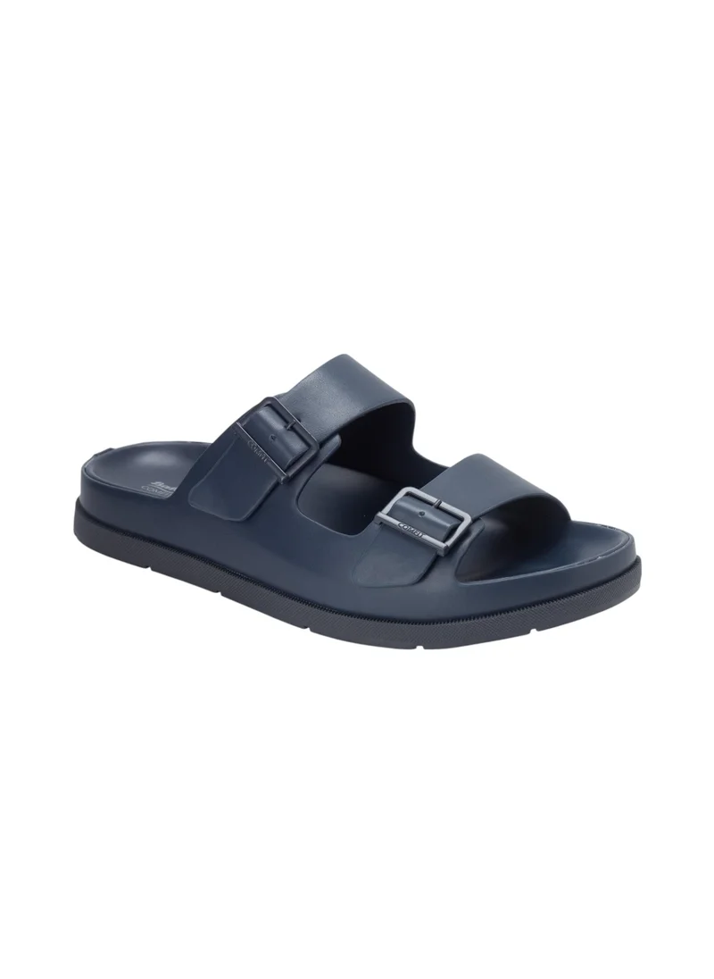 Bata Double Strap Slide Sandals
