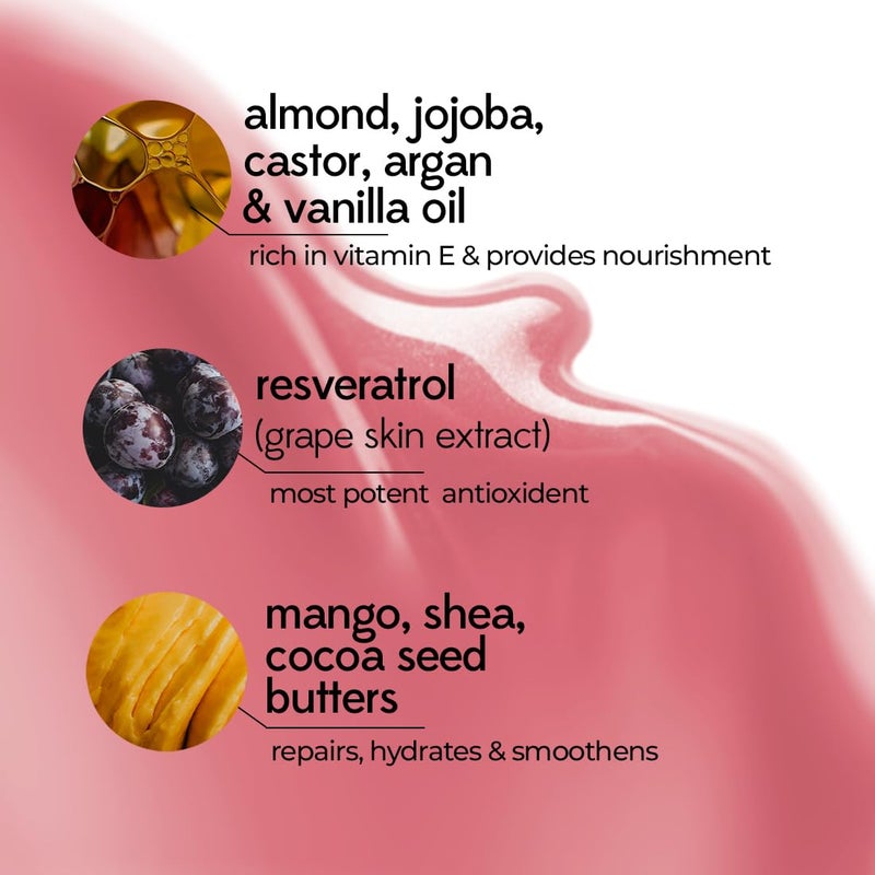 Ruby's Organics Rubys Organics Mini Lip Oil Gloss for Women and Girls All Skin Tones Moisturizing Long Lasting Non Sticky Non Drying Formula Glossy Texture Natural Lip Makeup Paraben Free Malibu 3 ml - Image 2