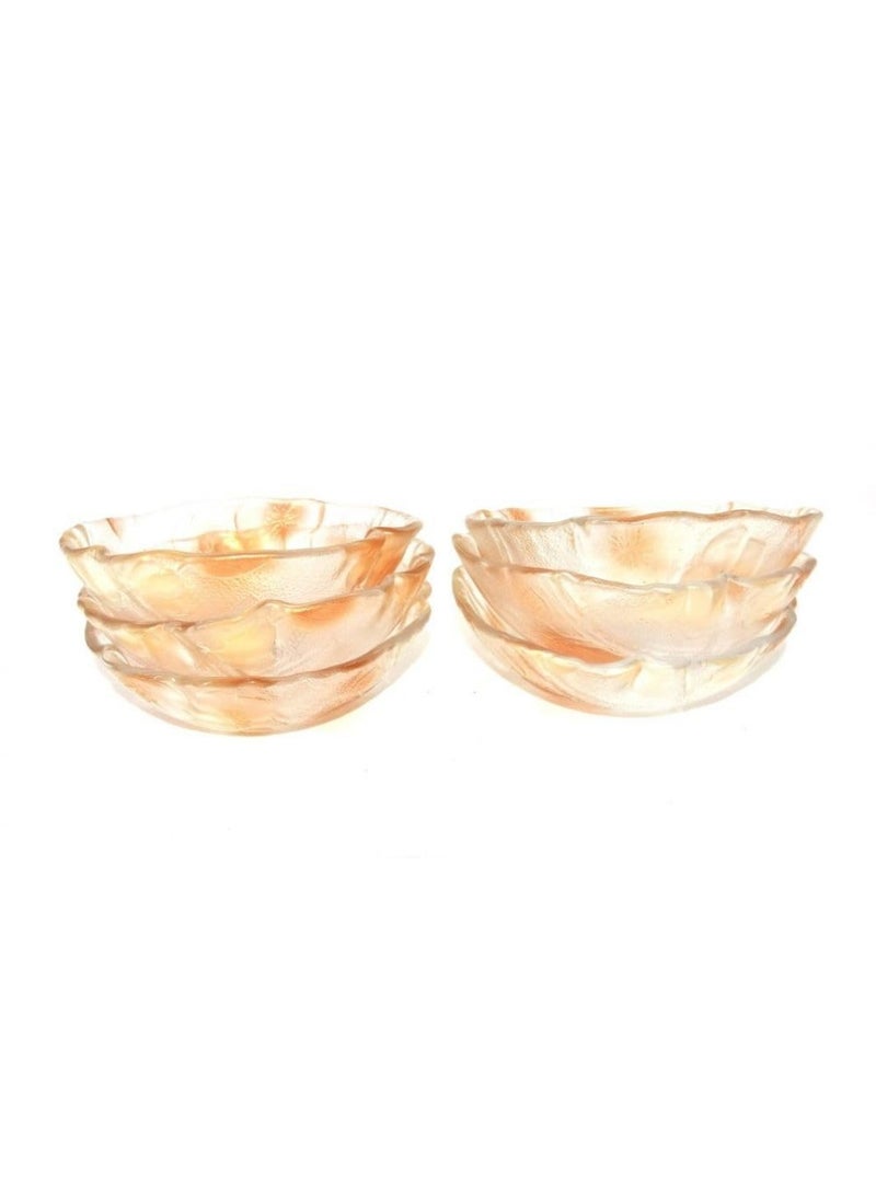 LTR Glass Bowl 6-Pieces Set  15 Cm Size Tabletop Serveware Desert Bowl Serving Bowl  Condiment Dish  Dipping Bowl  Appetizer Bowl  Side Bowl Perfect For Gifting  - Image 3