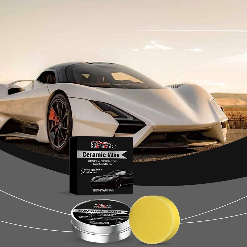 HOMONTH Car Care Wax - Paint Protectant, Anti-Stain, Anti-Oxidation, Easy Wipe & Polish, Scratch  Repair - Image 2
