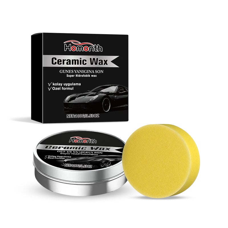HOMONTH Car Care Wax - Paint Protectant, Anti-Stain, Anti-Oxidation, Easy Wipe & Polish, Scratch  Repair - Image 1