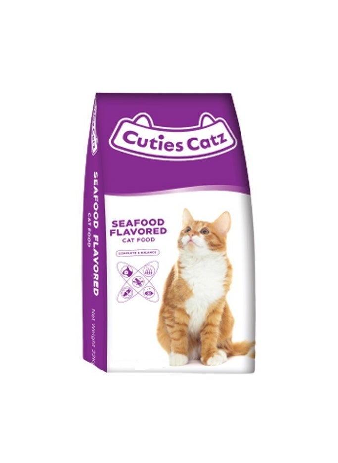 Cuties Catz - Cat Food Seafood Flavored 8 kg - Image 1