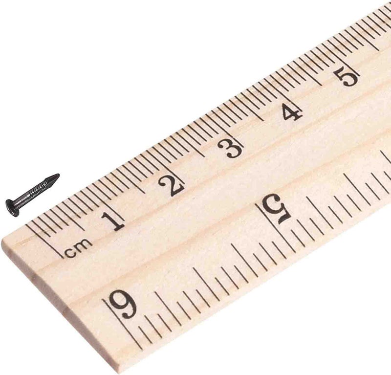 BLUELEC 200pcs Tiny Wooden Nails for DIY Craft Projects, Antique Drawer Repairing, Mini Boxes Decorative Accessories (1×8mm/0.04×0.3in) Color: Black/Metallic Dark Gray - Image 3