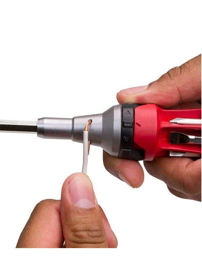 Milwaukee 9-in-1 Universal Ratcheting Multi-Bit Screwdriver - Image 2