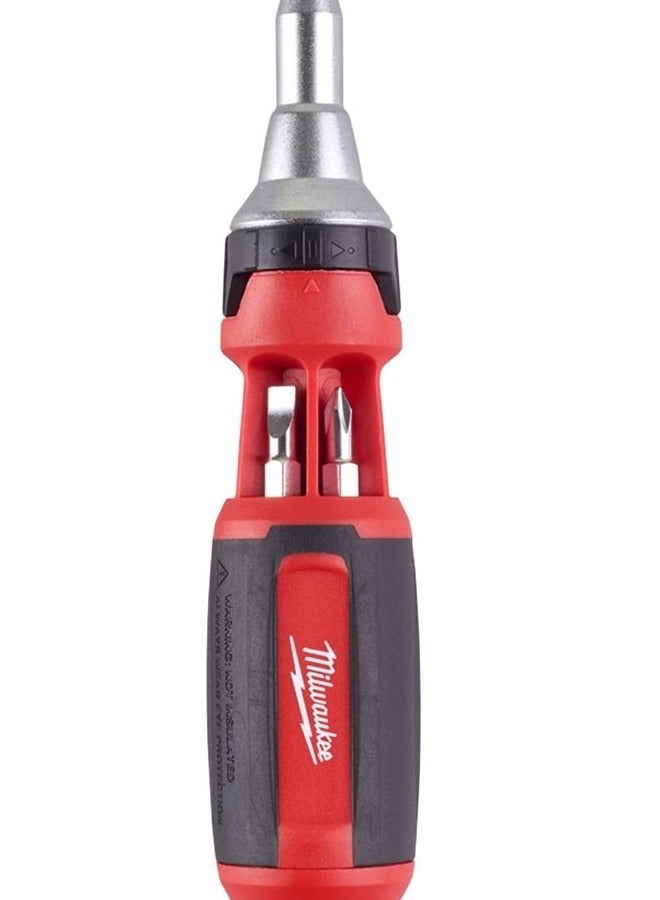 Milwaukee 9-in-1 Universal Ratcheting Multi-Bit Screwdriver - Image 5