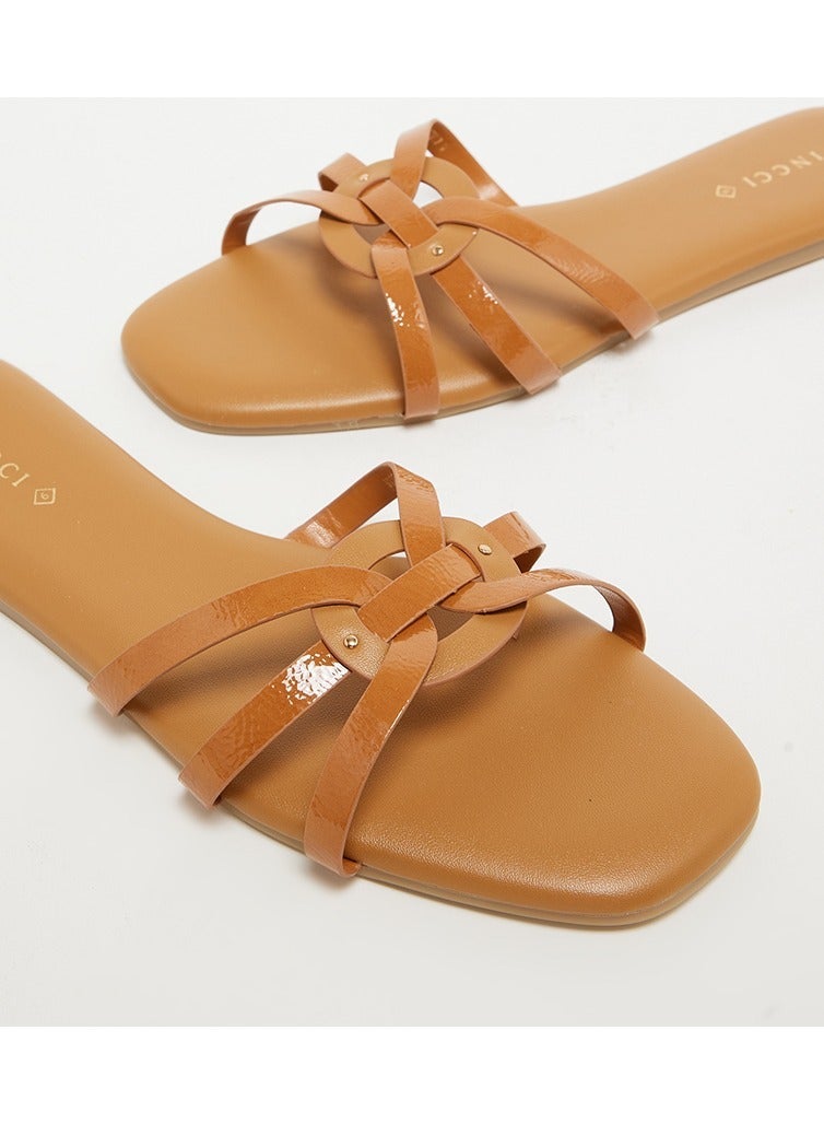 Vincci Multi Strap Flat Sandals - Image 4