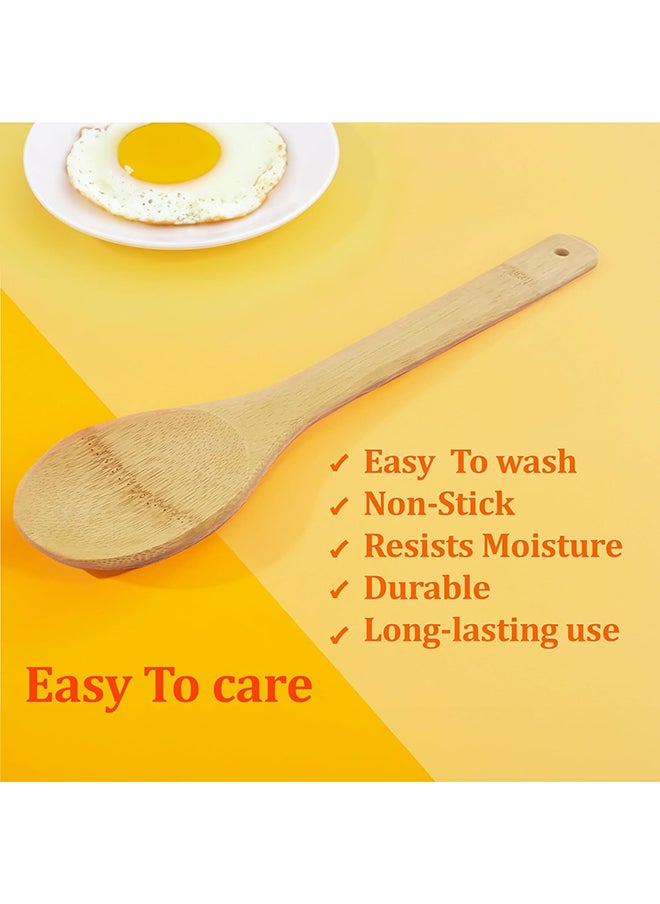 Home Pro Homepro Rice Paddle Non Stick Rice Spoons Paddle Heat Resistant Rice Spoon Serving Spoon With Long Handle  - Image 4