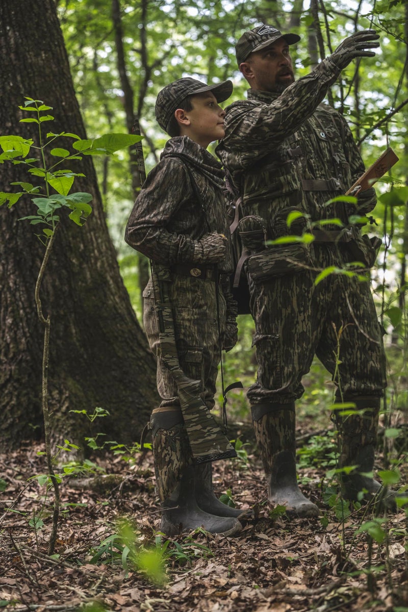 Mossy Oak Men's Long Sleeve Camo Hunting Shirts Cotton Mill - Image 3