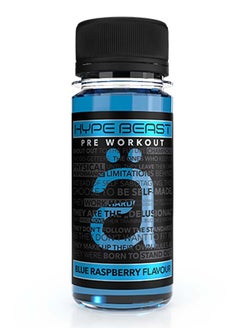 nano SUPPS Hype Beast Pre workout Shot - Blueberry - (12 Pcs)  - Image 2