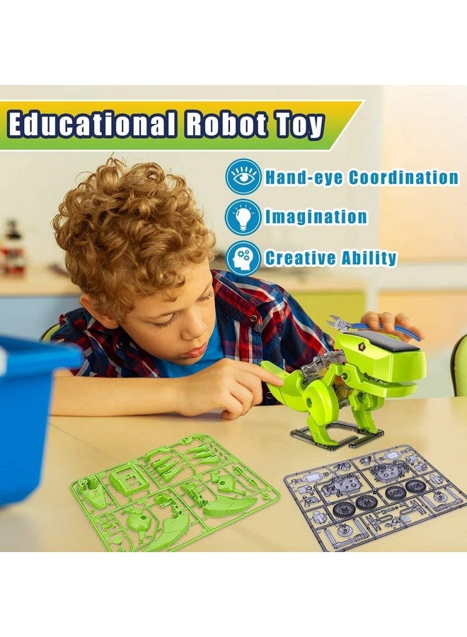ريس 52 ألعاب روبوت الديناصور REES52، مشاريع جذعية للأطفال من سن 8 إلى 12 عامًا، مجموعة روبوت يعمل بالطاقة الشمسية 3 في 1، ألعاب بناء وبرمجة للأطفال من سن 8 إلى 12 عامًا، هدايا للأولاد والبنات من سن 8 إلى 12 عامًا، 3 في 1 - Image 4