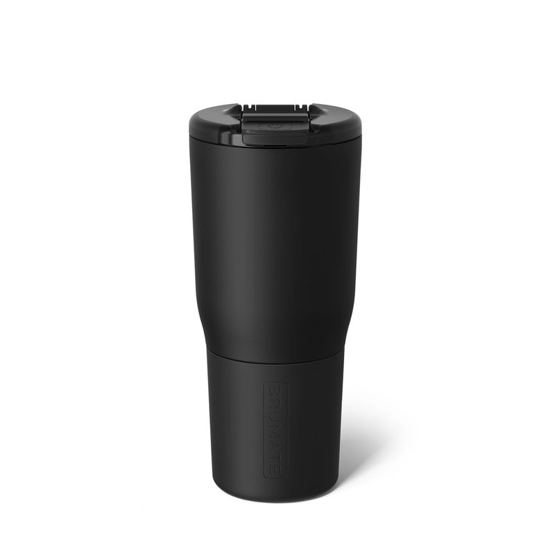 BrMate Nav 25oz 100 Leak Proof Insulated Travel Tumbler with Magnetic BevLock Lid Double Wall CupHolder Friendly Stainless Steel Mug Matte Black
