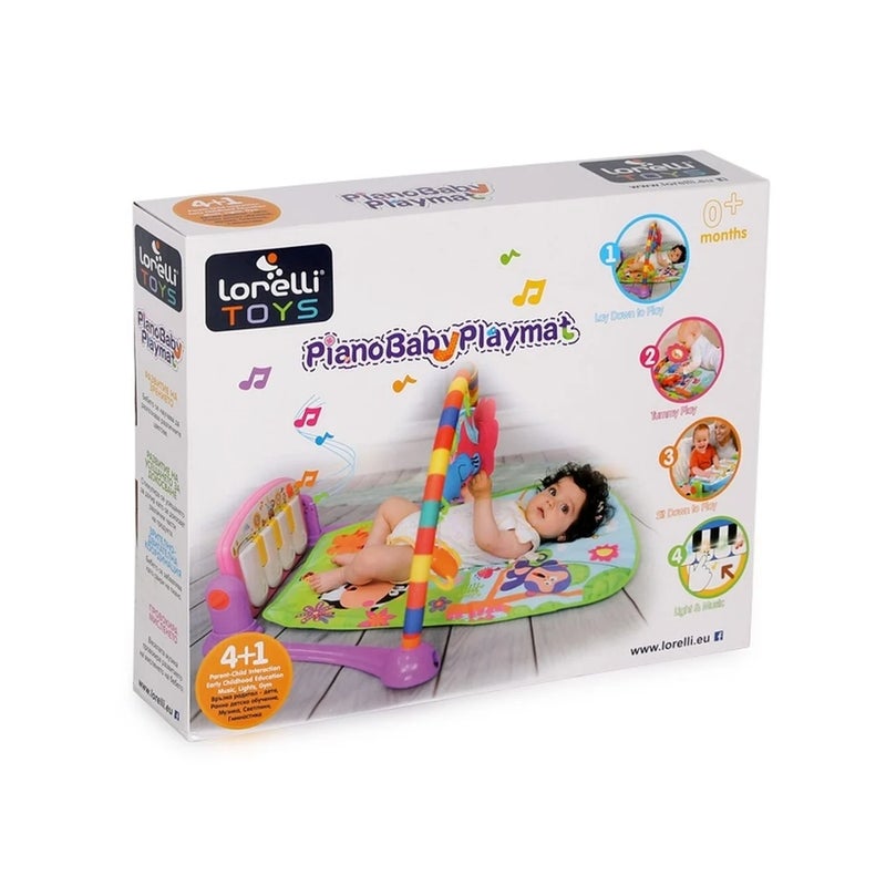 Lorelli - Piano Baby Playmat with Toys - 1030026 - Image 2