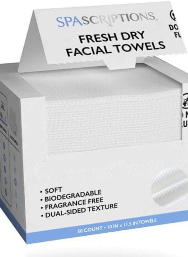 Spascriptions Fresh Dry Facial Towels - Image 2