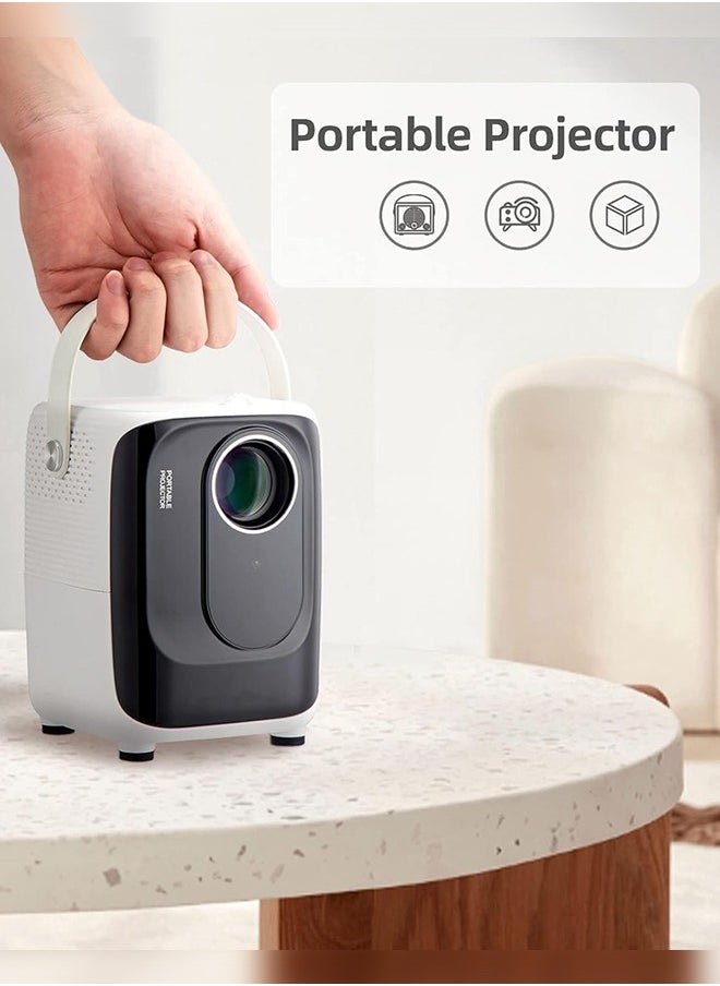 Digisand - Portable Video Projector,  1080P HD Projector Dual WiFi 150" Screen Display Mini Projector, Outdoor Movie Projector 4K Support - Image 1
