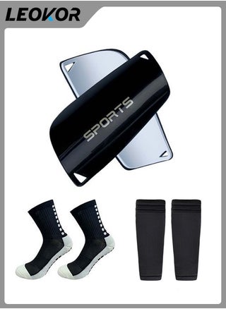 Football Shin Guards Set,with Shin Guard Sleeves and Non-Slip Socks and Shin Guards,Adult Youth Soccer Shin Guards,Soccer Games Leg Protection,Reduce Shocks and Injuries - pzsku/ZC92E1C4DF323E96CA121Z/45/_/1718336507/76b25b5e-1aa7-40da-8445-d0240bbd6497