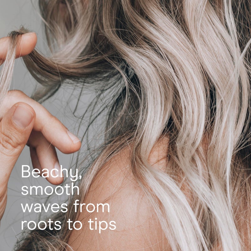 Conair Double Ceramic 1 Â½-Inch Curling Iron, 1 Â½-Inch Barrel Creates Soft Waves & Curls, Hair Curler for Use on Medium & Long Hair, White/Rose Gold - Image 5