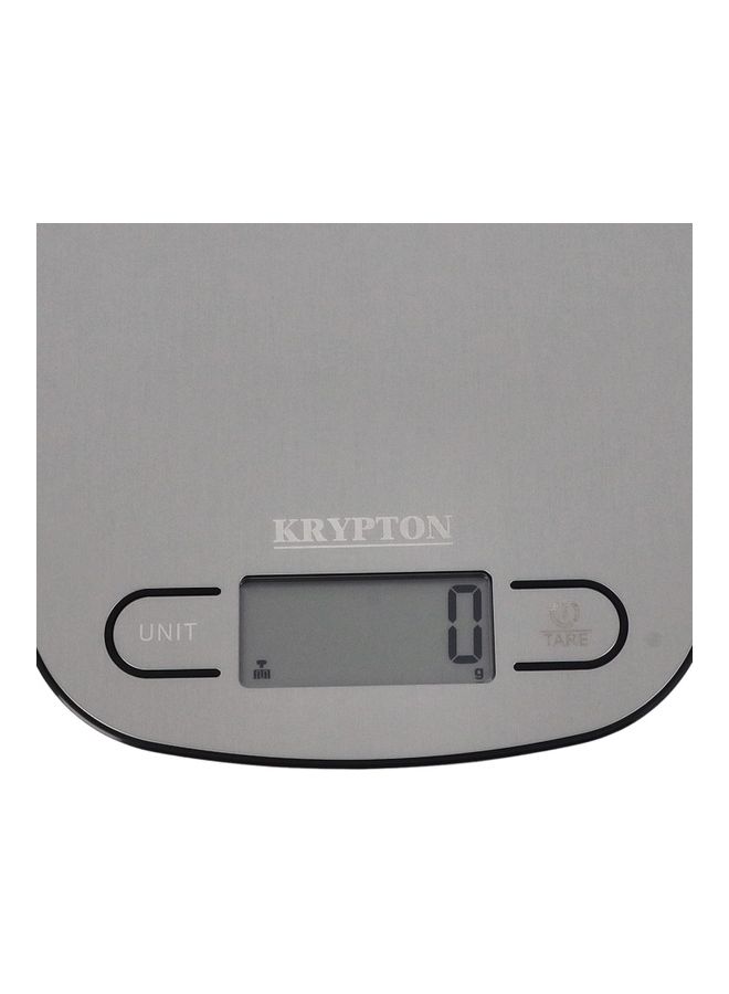 KRYPTON Digital Kitchen Scale Silver - Image 4