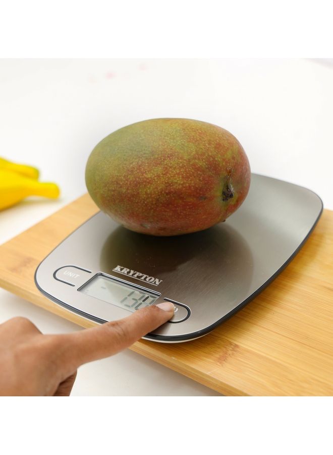 KRYPTON Digital Kitchen Scale Silver - Image 5