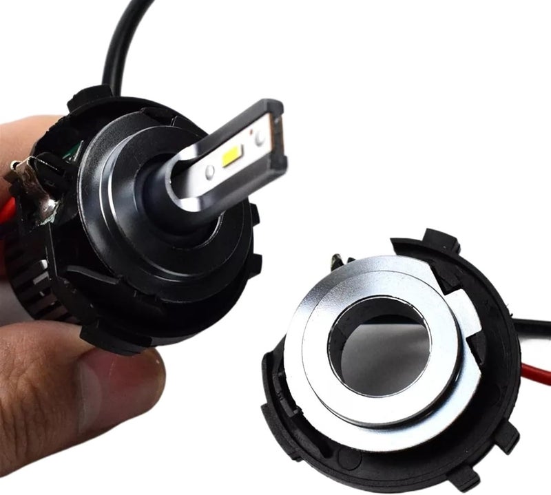 Wivplex H7 LED Headlight Bulb Base Holder Retainer Adapter - Image 5