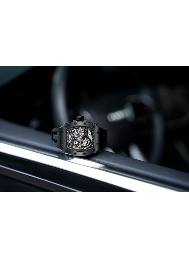 TSAR BOMBA ساعة رجالية أوتوماتيكية من السيليكون - - Image 4