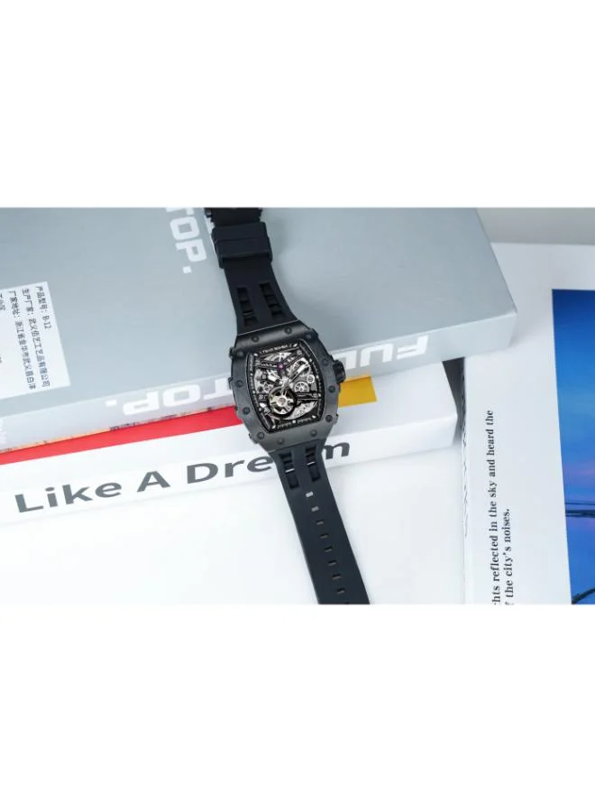 TSAR BOMBA Men's SILICONE Automatic Watch TB8208A-45 - 43.5*50.5 mm